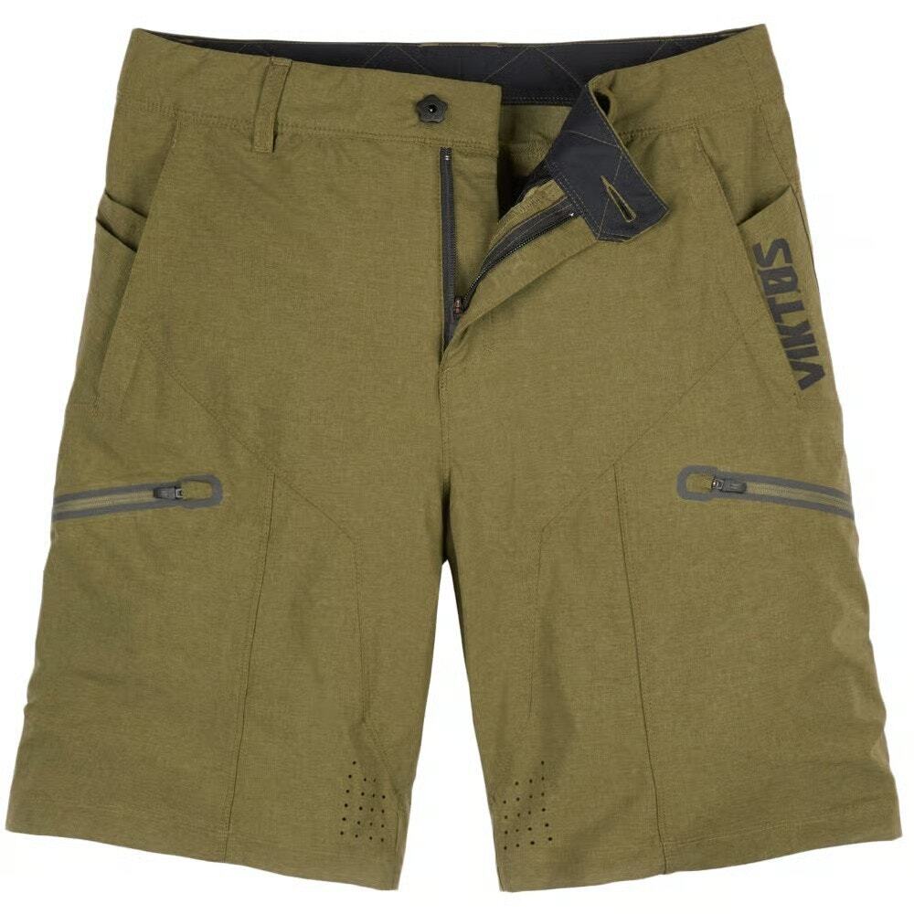 Viktos Kadre Tactical Shorts Size 34 Green Stretch Laser Cut Padded Waistband